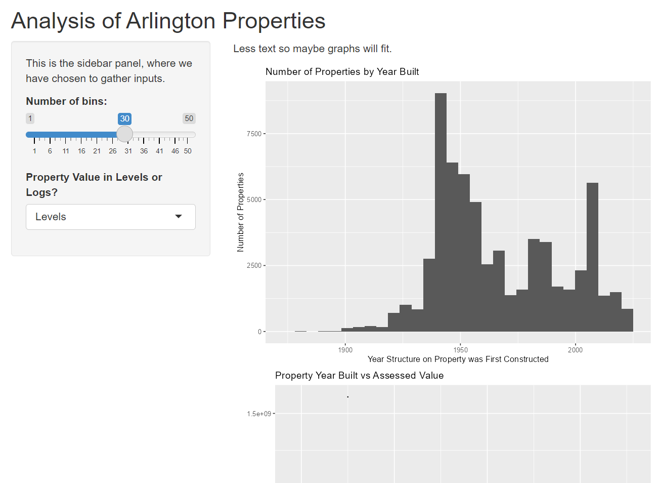 Showing Two Graphs